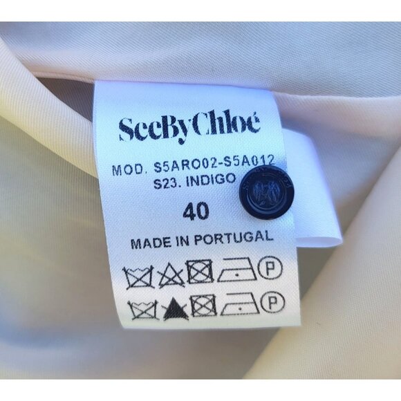 See By Chloé Silk Midi Dress - Picture 10 of 14